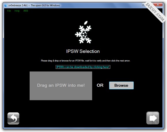 ipsw patch tool 2.4 windows